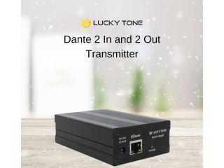 Обзор Lucky Tone Dante 2by2i: сетевой аудиопередатчик с интерфейсом 2 Входа/2 Выхода