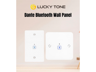 Lucky Tone Dante-BT2USA и Dante-BT2EU – новые революционные настенные панели Dante Bluetooth