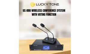 Lucky Tone UC-880: обзор – беспроводная конференц-система с функцией голосования
