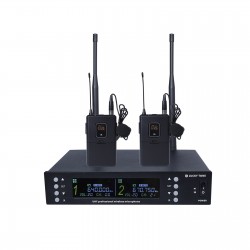 Lucky Tone WM-89B — двухканальный беспроводной микрофон УВЧ